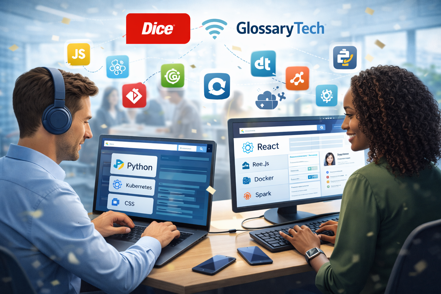 Dice Provides GlossaryTech Free for Tech Recruiters