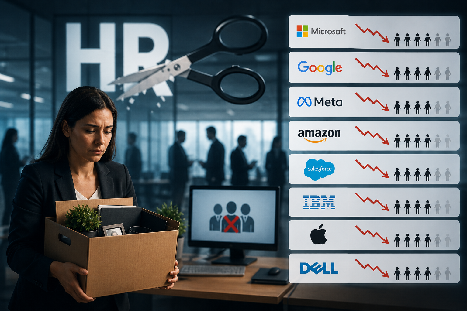 Which Companies Are Cutting HR Roles? A Look at Recent Workforce Reductions