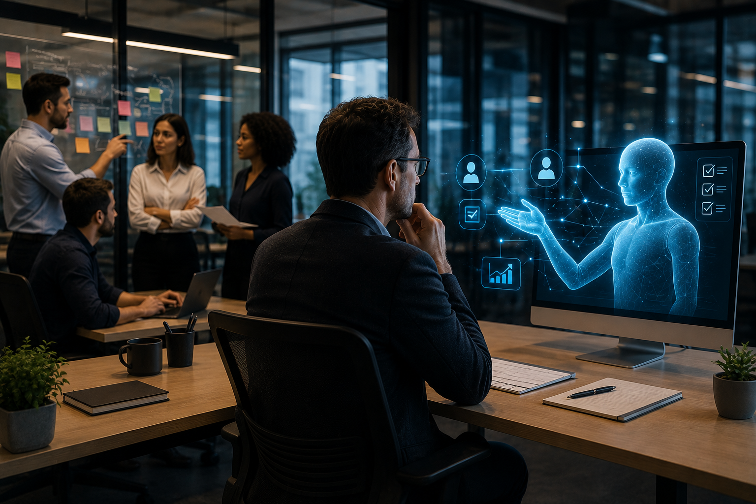 Will AI Replace Coordination—or Transform Middle Management?
